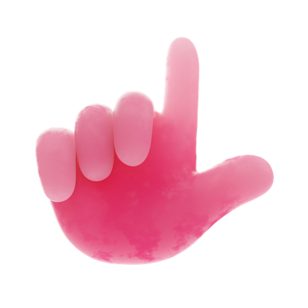 Free Gesto do dedo indicador  3D Icon