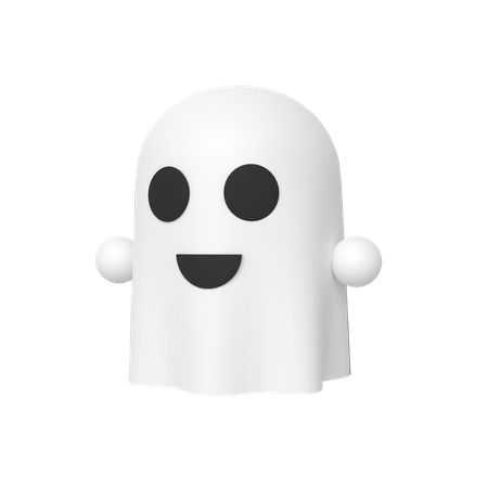 Free Ghost  3D Icon