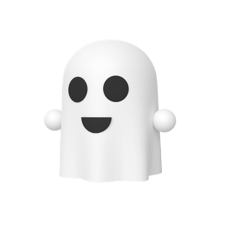 Free Ghost  3D Illustration