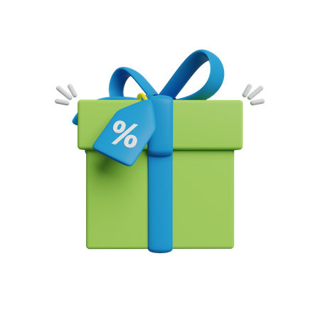 Free Gift  3D Icon