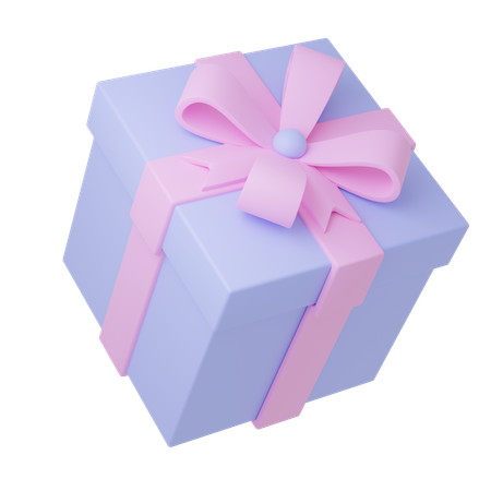 Free ギフト用の箱  3D Icon