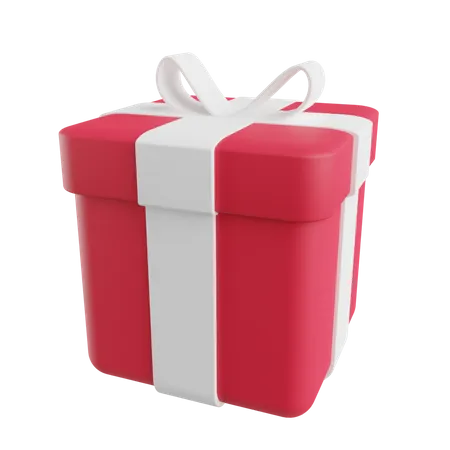 Free Gift box  3D Icon
