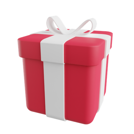 Free Gift box  3D Icon