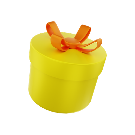 Free Gift Box  3D Icon