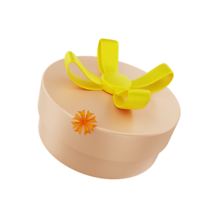 Free Gift Box  3D Icon