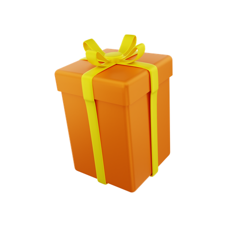 Free Gift Box 3D Illustration