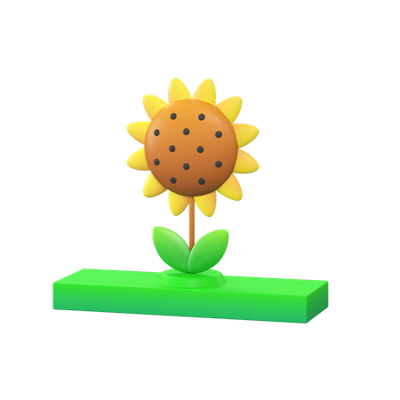 Free Girassol  3D Icon