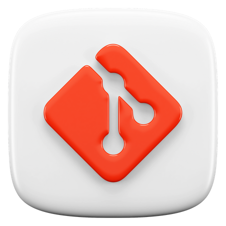 Free Git  3D Icon