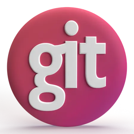 Free Git  3D Icon