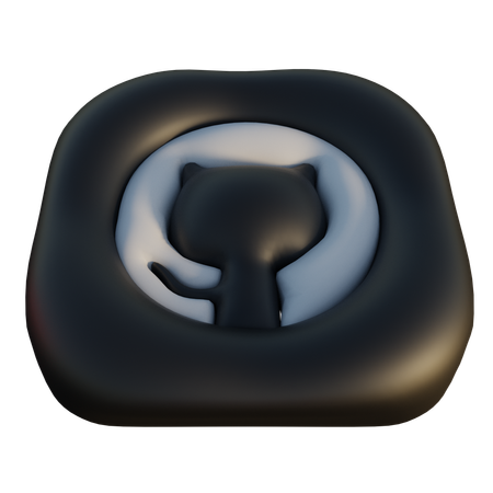 Free Github  3D Icon