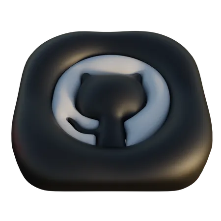 Free Github  3D Icon