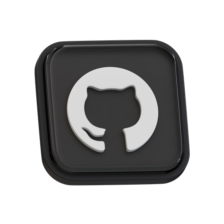 Free Github  3D Icon