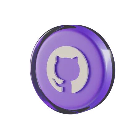 Free Github  3D Icon