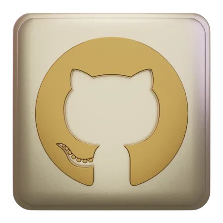 Free Github  3D Icon