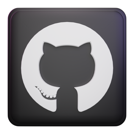 Free Github  3D Icon