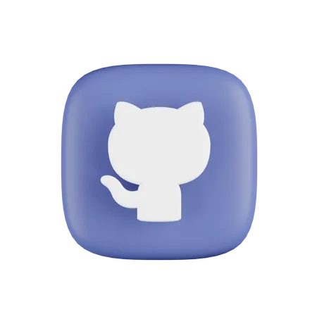 Free Github  3D Icon