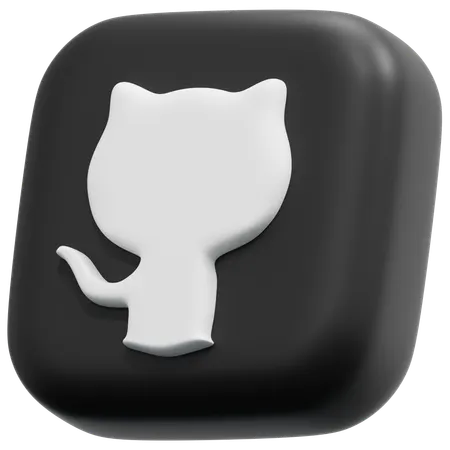 Free Github  3D Icon