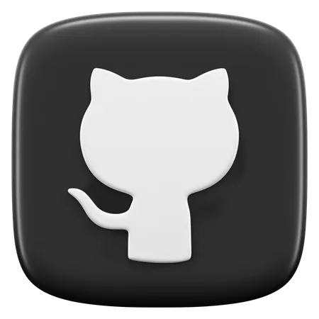 Free Github  3D Icon