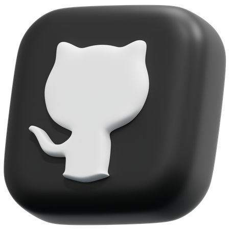 Free Github  3D Icon
