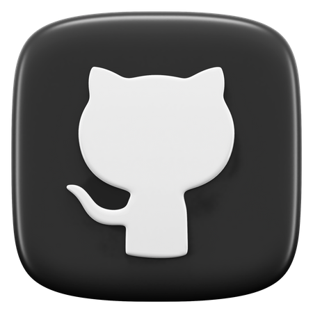 Free Github  3D Icon