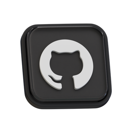 Free Github  3D Icon