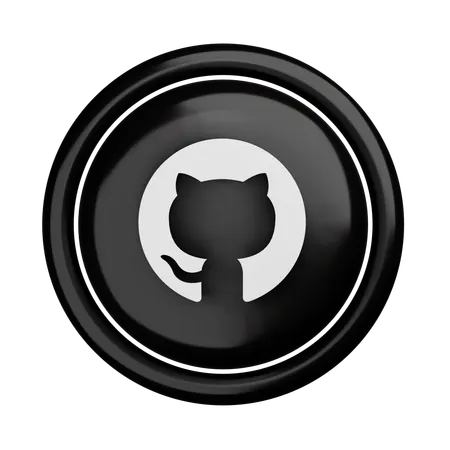 Free Github Logo  3D Icon