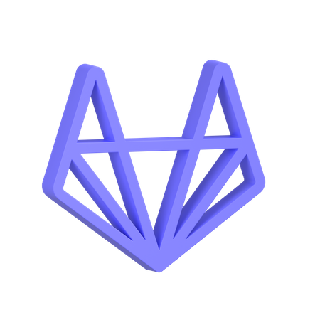 Free Gitlab-2  3D Icon