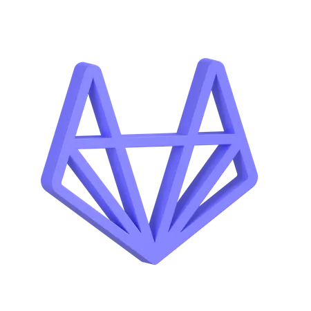 Free Gitlab-2  3D Icon