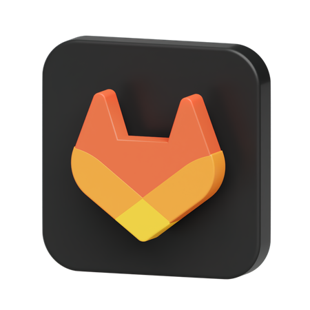 Free Gitlab Logo 3D Illustration