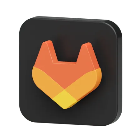 Free Gitlab Logo 3D Illustration