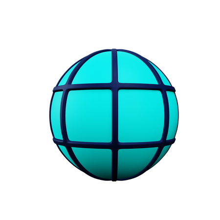 Free Globe  3D Icon