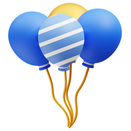 Free Globos  3D Icon