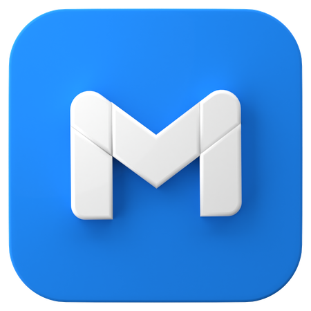 Free Gmail  3D Icon