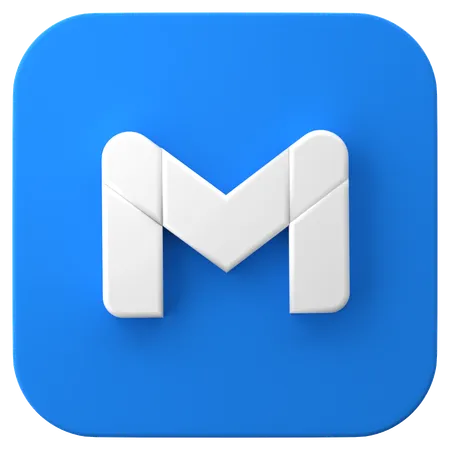 Free Gmail  3D Icon