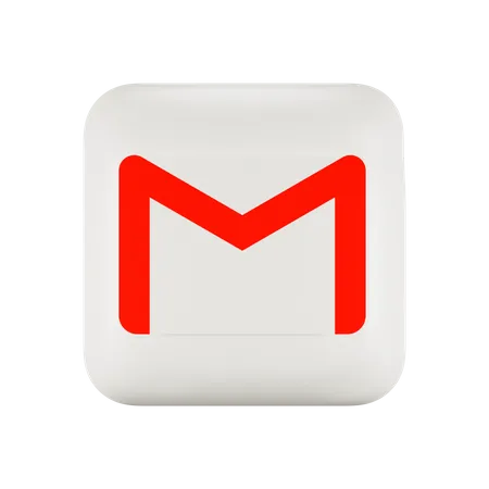 Free Gmail 3D Illustration