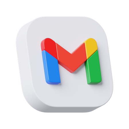 Free Gmail  3D Icon