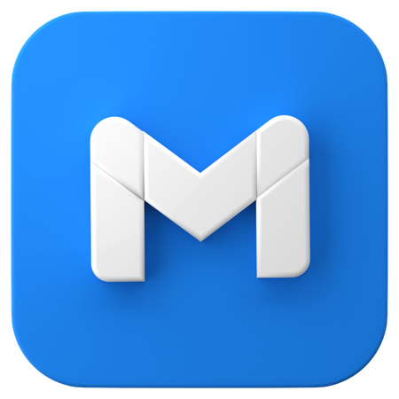 Free Gmail  3D Icon