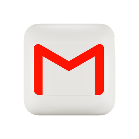 Free Gmail  3D Icon