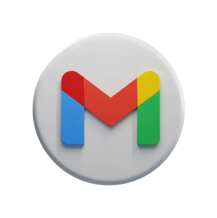 Free Gmail  3D Icon