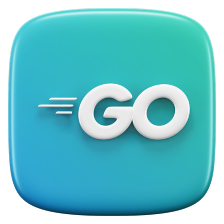 Free Golang  3D Icon