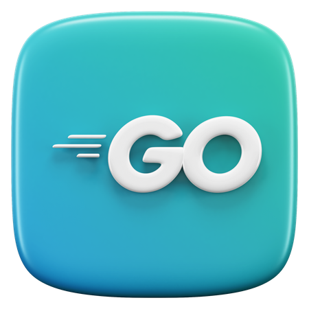 Free Golang  3D Icon