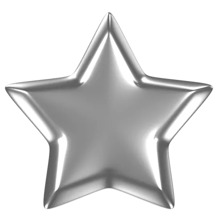 Free Gold Star  3D Icon