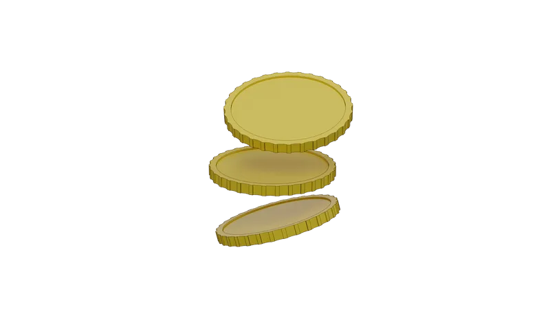 Free GOLDMÜNZEN  3D Icon