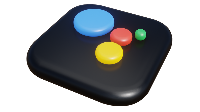 Free Google Assistant  3D Icon