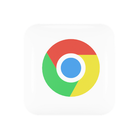 Free Google Chrome 3D Illustration