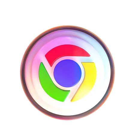 Free Google Chrome  3D Icon
