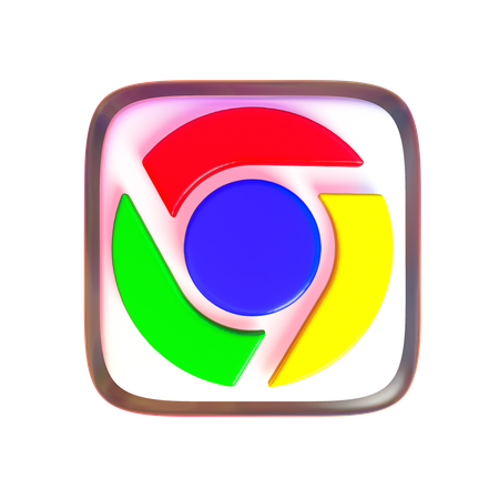 Free Google Chrome  3D Icon