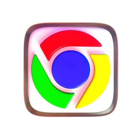 Free Google Chrome  3D Icon