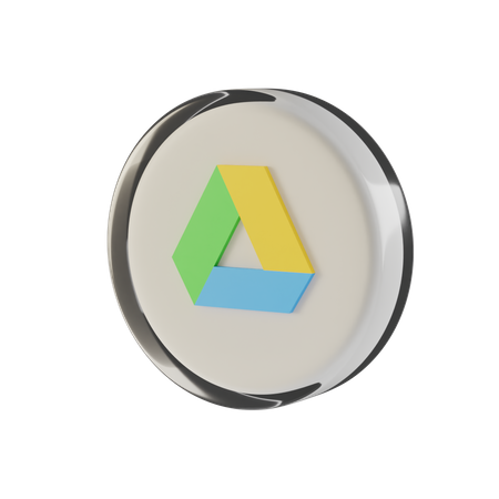 Free Google Drive  3D Icon