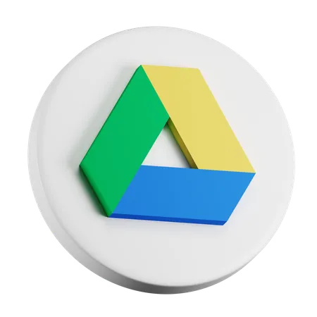 Free Google Drive  3D Icon